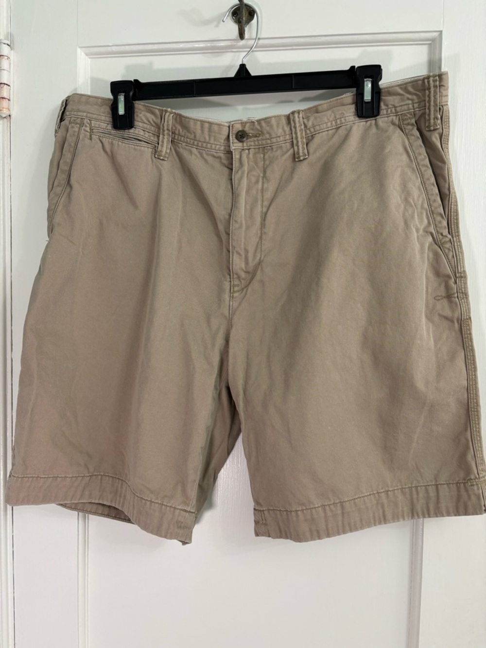 Ralph Lauren Tan Flat Front Men's Shorts